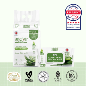 Fresh Organic Care Aloe Wipes