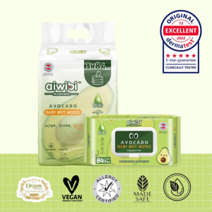 Fresh Organic Care Avocado Wipes