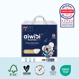 [Tape] Premium Natural Newborn Diapers New